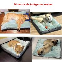 Cama De Invierno Para Perros Cálida De Corduroy Alfombra Suave Para Pequeños Medianos Y Grandes Perros Con Capa Desmontable Y Lavable Para Pupusas - details 1