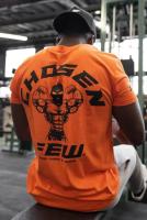 Camiseta De Hombre Para Fitness Y Deporte De Verano Con Manga Corta Algodón Elástico Suéter Holgado Musculado Para Entrenamiento Y Correr - details 6