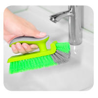 Cepillo De Limpieza Multifuncional Esquina Scrubber Herramienta Para Pisos De Azulejos Y Tubos Cepillo De Intersticios - details 5