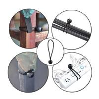 10pcs Cuerda Elástica De Bungee Para Remeras Toldos Y Poles De Bandera Accesorios De Camping Y Barco Cierres De Cordón Final - details 0