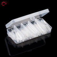 Set De 120 Piezas De Uñas Postizas Con Molde Doble Transparente Para Gel De Secado Rápido TP Molde Superior Para Extensión De Uñas - details 2
