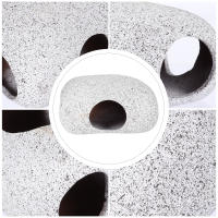 Cueva De Escondite Para Caracoles En Acuario Decoración De Tanque De Peces Casa De Acuario Material Duradero Tamaño Ajustable - details 4