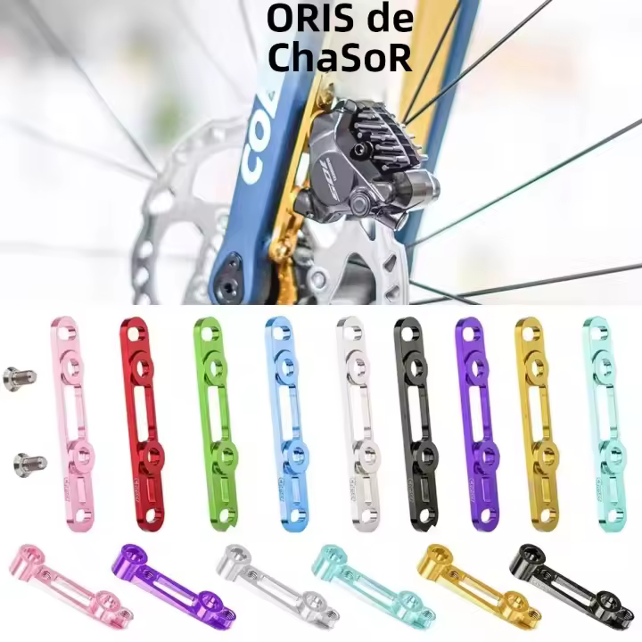 CHASER Conversión Ultraligera De Freno De Disco Para Bicicleta De Carretera R8170 Montaje Delantero Y Trasero Compatible Con Shimano SRAM - 1