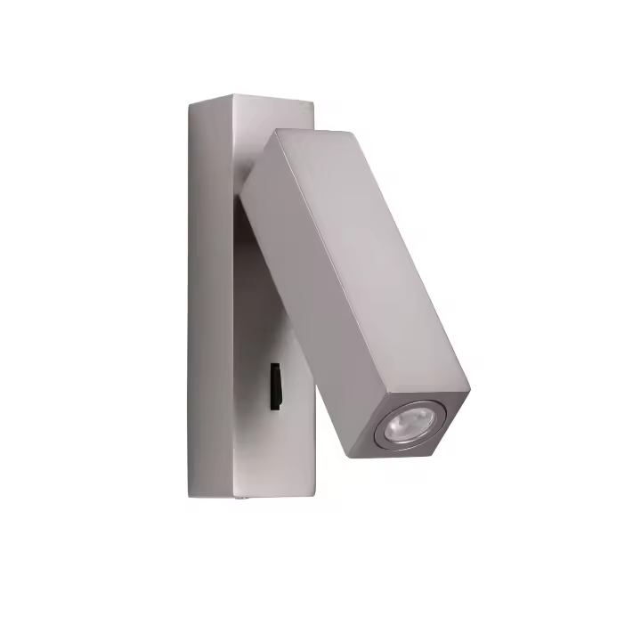 LEDS·C4 Luz de lectura hall surface led 3w 3000k níquel satinado 108lm - 1