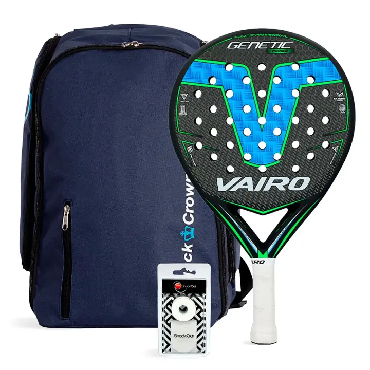 Pack Vairo Genetic Power Mochila Black Crown Navy - 1