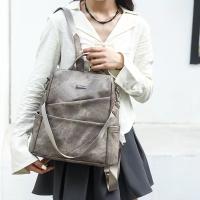 MOV-Mochila para mujer, nuevo estilo, moderna, versátil, antirrobo, de PU, de gran capacidad, de alta gama,Mochila escolar mochila transfronteriza para mujer, moda doble propósito mochila de viaje de gran capacidad mochila escolar ligera para viajeros - details 11