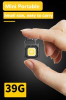 Linterna LED Multifuncional Miniatura Con Llavero Luz De Trabajo COB Recargable Por Tipo-C Torcha De Bolsillo Para Camping Al Aire Libre Emergencias - details 3