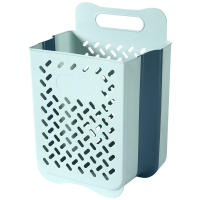 Cesta De Ropa De Baño Plegable Y De Pared Para Almacenamiento De Ropa Sucia Organizador De Lavandería Familiar Material Ecológico Plástico Y Cemento - details 10