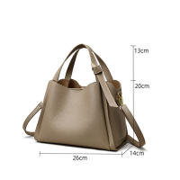 Bolso De Hombro Grande Retro Moda Textura Nueva Bolso De Mochila Portátil Para Mujer Estilo Fashion Sólido Con Bolsillo Para Teléfono - details 21