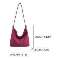Bolso De Hombro Retro De Piel Suelta Moda Con Correa Ajustable Para Mujer Bolso De Viaje Y Trabajo Estilo Hobo Tamaño 11.61x4.92x11.42 Pulgadas - details 1