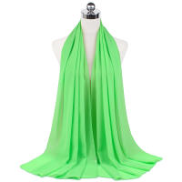 Nueva Elegante Bufanda De Mujer 2023 Modesta En Chiffón Sólido Tamaño Grande Abrazadora Para Cabeza Y Cuello Protección Solar Estilo Fashion - details 57