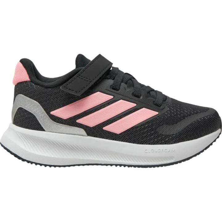 Zapatillas Adidas Runfalcon 5 El C Negro Rosa Ie8580 Running Niño Niña - 1