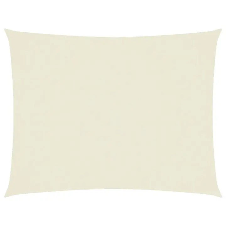 2x3m color crema Toldo de Vela Lona Oxford rectangular - 1