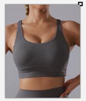 Vnazvnasi Top Deportivo Para Mujer Ropa De Gimnasio Sujetador De Yoga Top De Gimnasio Sujetador Sin Cierre Secado Rápido Nylon - details 0