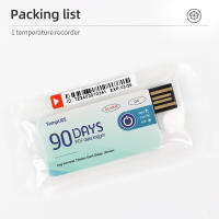 Logger De Temperatura TempU05 Mini Termómetro Grabador De Temperatura USB Para Almacenamiento De Almacén Informe PDF 60-90 Días - details 8