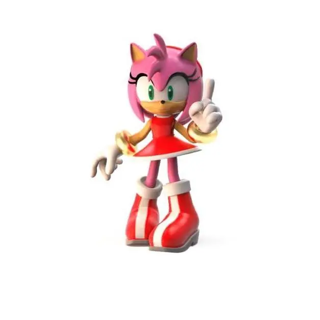 Marukatsu -Figuras Sonic Comansi  4 Modelo figuras Sonic, Shadow, Knuckles e Tales - sem pvc Jogar e colecionar-comansi - 1