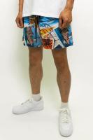Shorts De Verano Para Hombre 2023 Malla Transpirable Estampado De Fuego Quick-Drying Pantalones De Baloncesto Y Running Casual - details 2