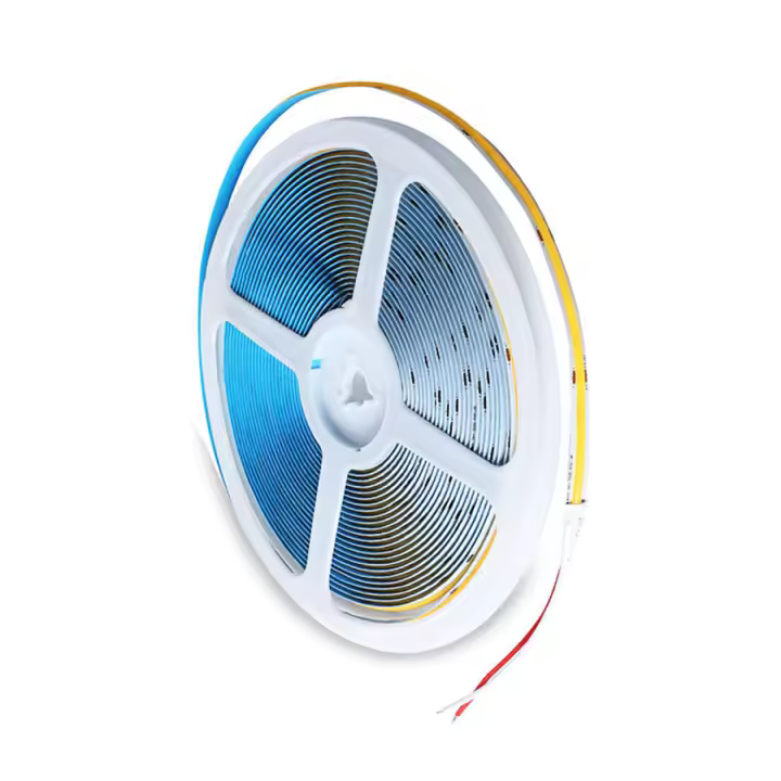 Tira De Luz LED COB Flexible DC 12V 24V Alta Densidad 320 LEDs/m 1M 2M 3M 5M 10M Para Decoración De Habitaciones 3000-6500K - 1