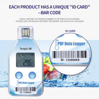 Logger De Temperatura USB Precisión Alta 32000 Puntos Registador De Termómetro Con Alarma Para Cadena Fría Refrigerada Generador De Reporte PDF - details 16