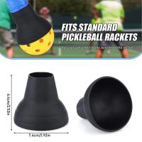 2pcs Recogedor De Bádminton De Silicona Universal Adecuado Para Todas Las Palas De Bádminton Estándar Agarre De Pala De Bádminton - details 0