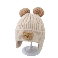 Gorro De Invierno Para Bebé Con Volante Y Protección De Orejas Linterna De Algodón Ajustable Para Niños Y Niñas Accesorios De Ropa Infantil - details 6