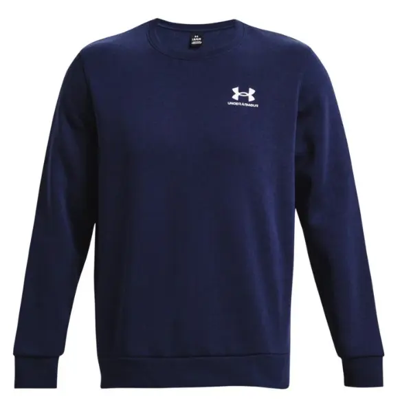 Sudadera Under Armour Fleece UA Essential con Tejido Fleece de mezcla de algodón ultrasuave  / 1374250-410-410 idnight-Navy-Wh - 1