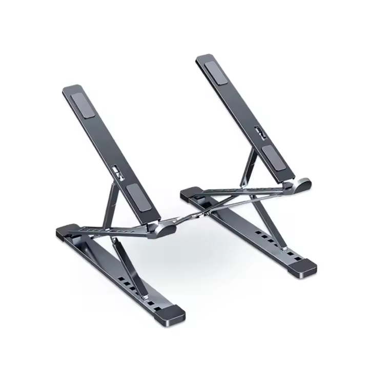 Soporte portátil ajustable de Aluminio N8 para MacBook y tableta con ventilador de refrigeración. Soporte plegable para portáil. - 1