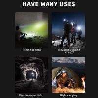 Linterna LED De Alta Brillo Con Mostrador De Energía Luz Fuerte Alta/Media Y Estroboscópica Para Camping Y Emergencias - details 9