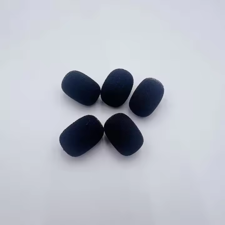 Mini Esponja Invisibles Microfone Cubierta De Esponja Mínima Color De Piel Microfone Reemplazo Antisoplo Para Microfono - 1