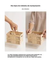 Caja De Almacenamiento Plegable De Plástico Caja De Bricolaje Para Joyería Maquillaje Juguetes Organizador Portátil Caja De Almacenamiento - details 7