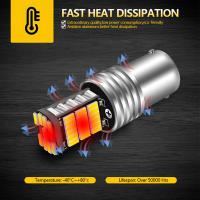 Aileo 2pcs Bombilla LED Para Luz Retroiluminada De Coche BA15S P21W 1156 45pcs 4014SMD Error Free Canbus DC 12V Para VW Passat B5 B6 Golf - details 4