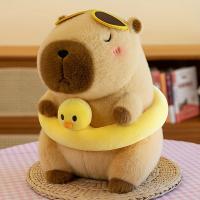 Muñeco De Peluche Capybara Serie Verano Juguete Suave De Anime Regalo De Navidad Y Acción Para Niños Y Adultos Unisex - details 8