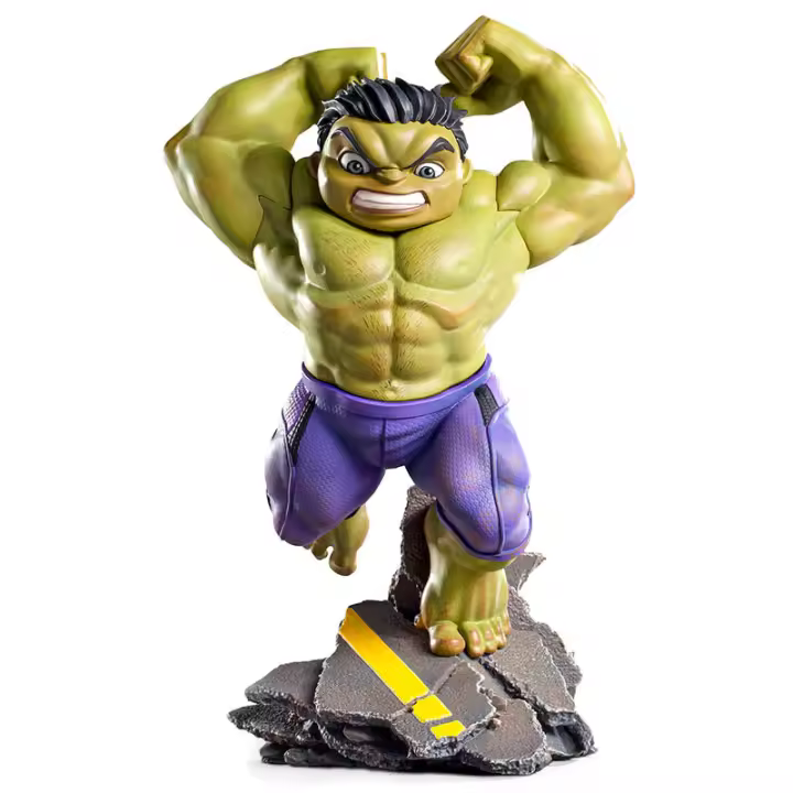 Figura MiniCo Hulk The Infinity Saga Marvel 23cm. Figura coleccionable con acabados detallados. Perfecta para fans y coleccionistas de ediciones especiales. - 1