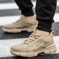 Zapatos De Seguridad Transpirables Para Hombre Mocasines De Trabajo Indestructibles Botas De Seguridad Para Mujer Antideslizantes Con Punta De Acero Estilo Deportivo Para Exteriores - details 11
