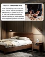 Lámpara de Pared with Katería de Carga USB, Lampara Mesita Noche Recargable, Apliques de Interior Adhesivos para Dormitory, 360 ° Giratorio de Control Tácthil - details 4