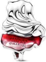 PANDORA Marvel Baby Groot - Cuenta de plata legal con cristal marrón，Incluye Caja Original - details 0
