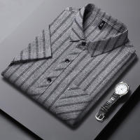 Camisa De Verano Para Hombre Casual Con Mangas Cortas Y Estampado Resistente a Arrugas Cómoda Versátil Para Todas Las Estaciones - details 6