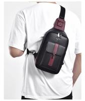 Bolsa De Hombro Para Hombre En Cuero Multi-funcional Deportiva Impermeable Para Correr Y Entrenar Bolsa Mensajera De Viaje Cruzable - details 21