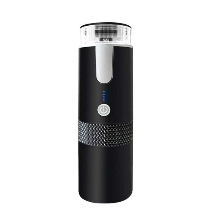 Cafetera Eléctrica inalambra para Exterior, máquina de café de 1200MAh recargable por USB, portátil, totalmente automática, para viaje en coche y Hogar - 1