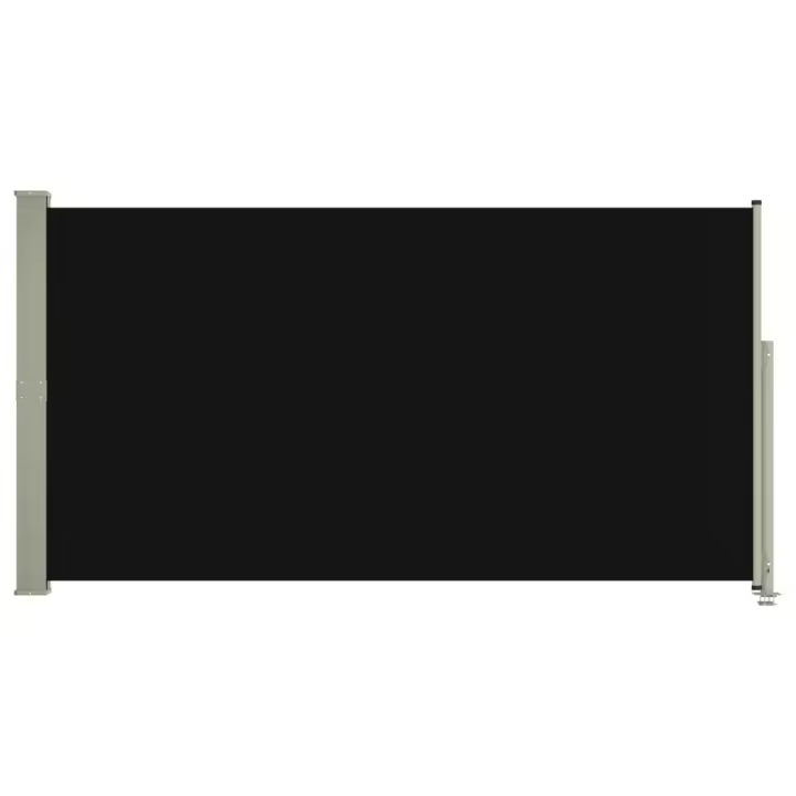 Toldo lateral retrácthil de Jardín negro160x300 cm - 1