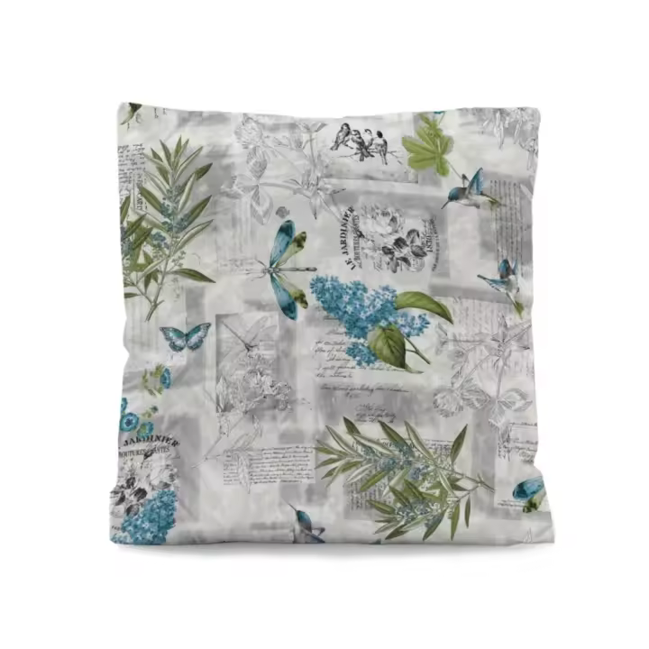 SABANALIA - Cuadrante decorativo modelo Garden - medida 50 x 50 - Tejido Loneta 180 grs/m². - 1