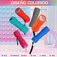6 Piezas Indoor de 9 LED, Juego de Mini Interior with Pilas, Interior de Bolsillo Coloridas, Gift para Niños y Adultos, Ideal para Camping, Actividades al Aire Libre y Fiesas - details 4