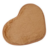 Carpet De Forma De Corazón Suave Y Cómoda Para Dormitorio Y Baño Absorbe Agua Sin Pelos Productos Domésticos No Caen - details 15