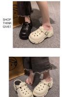 Sandalias De Playa Para Mujer Moda Verano Plataforma Alta Antideslizante Resistentes Al Desgaste Tacón Alto Zapatillas De Jardín - details 14