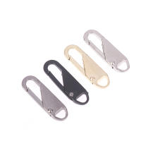 Kit De Repuesto Para Cremalleras Universales Desmontables 10Pcs Cabeza De Cremallera Para Bricolaje En Bolsos Ropa Maletas - details 4