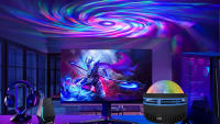 Proyector De Galaxia Colorida LED Para Decoración De Habitaciones Y Fiestas Navideñas Luz Nocturna USB Incluida - details 0