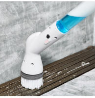 Escobilla De Limpieza Eléctrica Sin Cable Multifuncional Para El Hogar Y Cocina Cepillo De Pelo Baño Escoba Y Mop Para Limpieza Del Inodoro - details 24