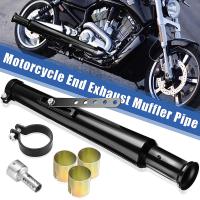 Escape De Moto Retro Vintage Clásico Electroplata Para Cafe Racer Bobber Chopper Custom Material De Acero Inoxidable Universal - details 11
