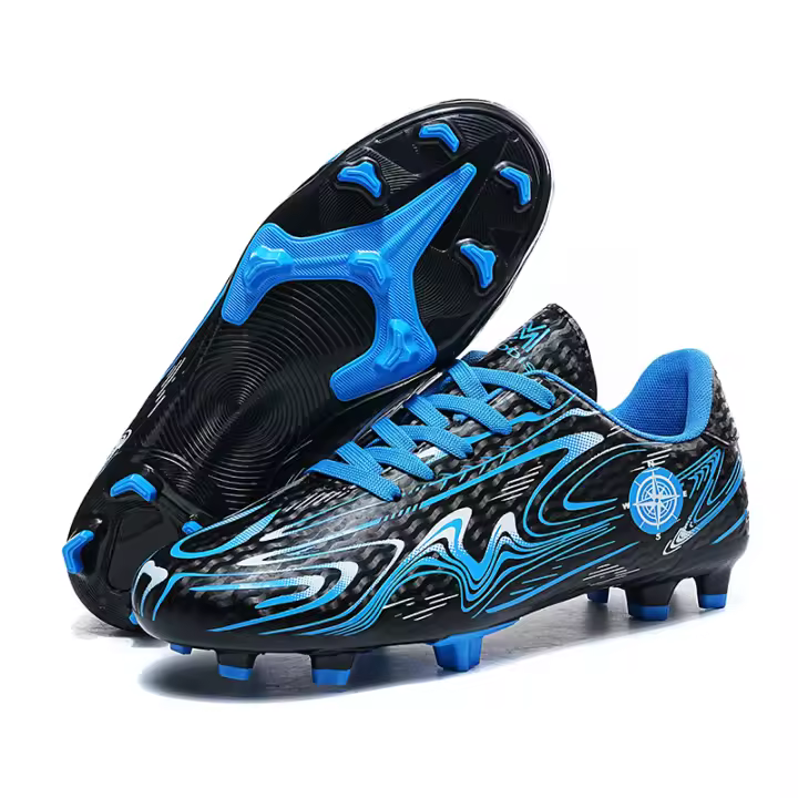 TURF niños niñas, zapatillas de fútbol TF para uso interior y exterior 0 - 1