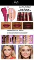 NYX Professional Makeup | Pack Pintalabios cremoso mate de larga duración Soft Matte tono Prague+ Serum Concealer BWM light - details 0